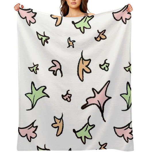 Hearstopper Netflix Leaves Throw Blanket
