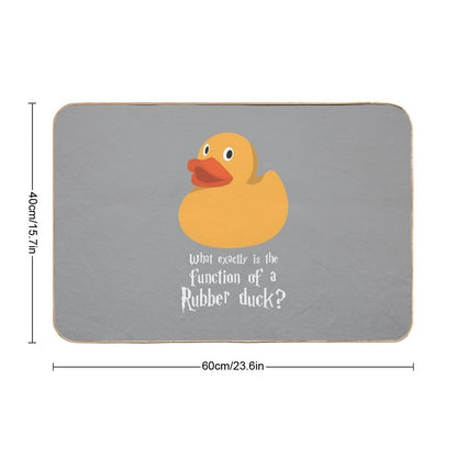 Function of A Rubber Duck Bath Mat