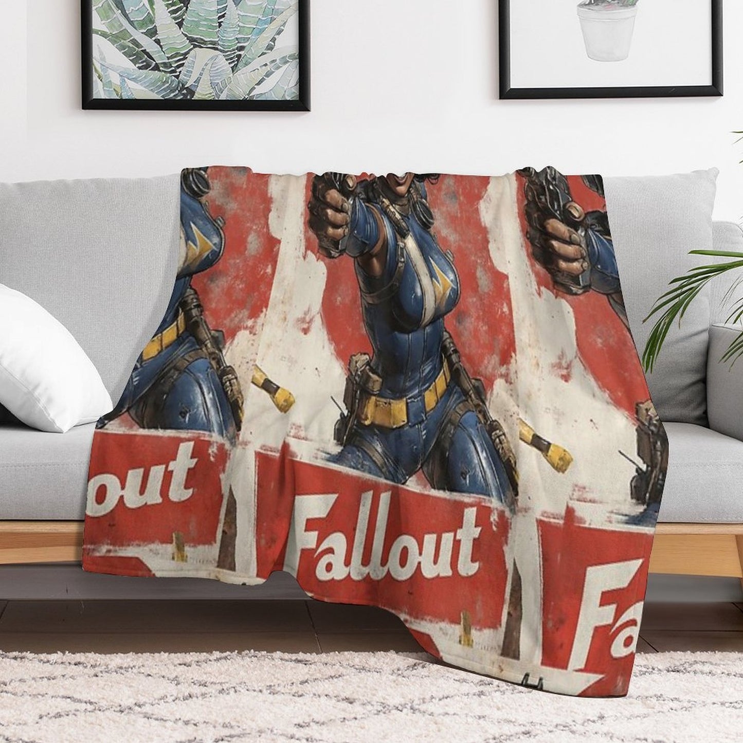 Fallout 2 Throw Blanket