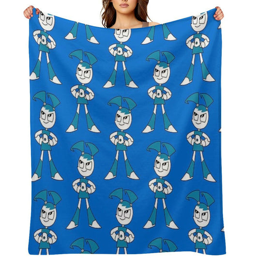 Grid Iron Glory Throw Blanket