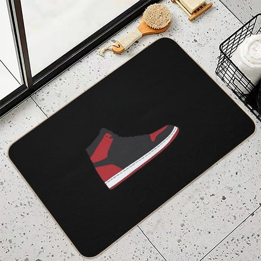 Air Jordan I (1) Bred Bath Mat