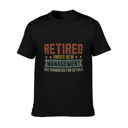 Fathers Day Retired Grandpa Shirts, Funny Retirement T-Shirt