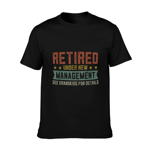 Fathers Day Retired Grandpa Shirts, Funny Retirement T-Shirt