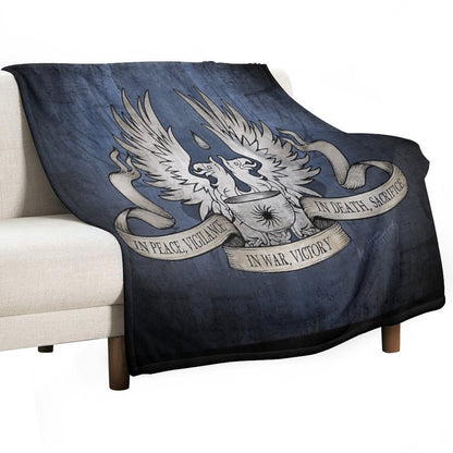 Dragon Age Grey Warden Motto Throw Blanket
