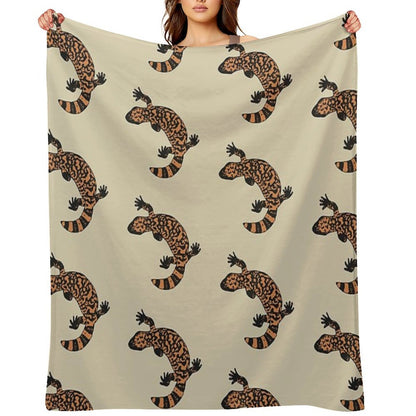 Gila Monster Throw Blanket