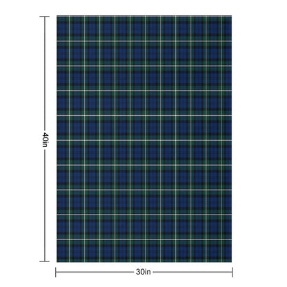 Clan Forbes Tartan Throw Blanket