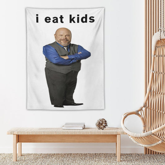 Bertram - I Eat Kids Tapestry