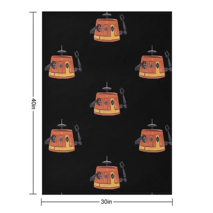 Chopper Throw Blanket