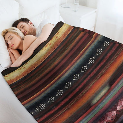 The Travellers Garmet Throw Blanket