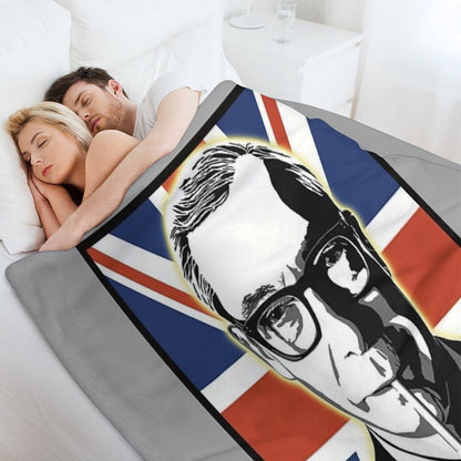 Nigel Farage of Reform UK Throw Blanket