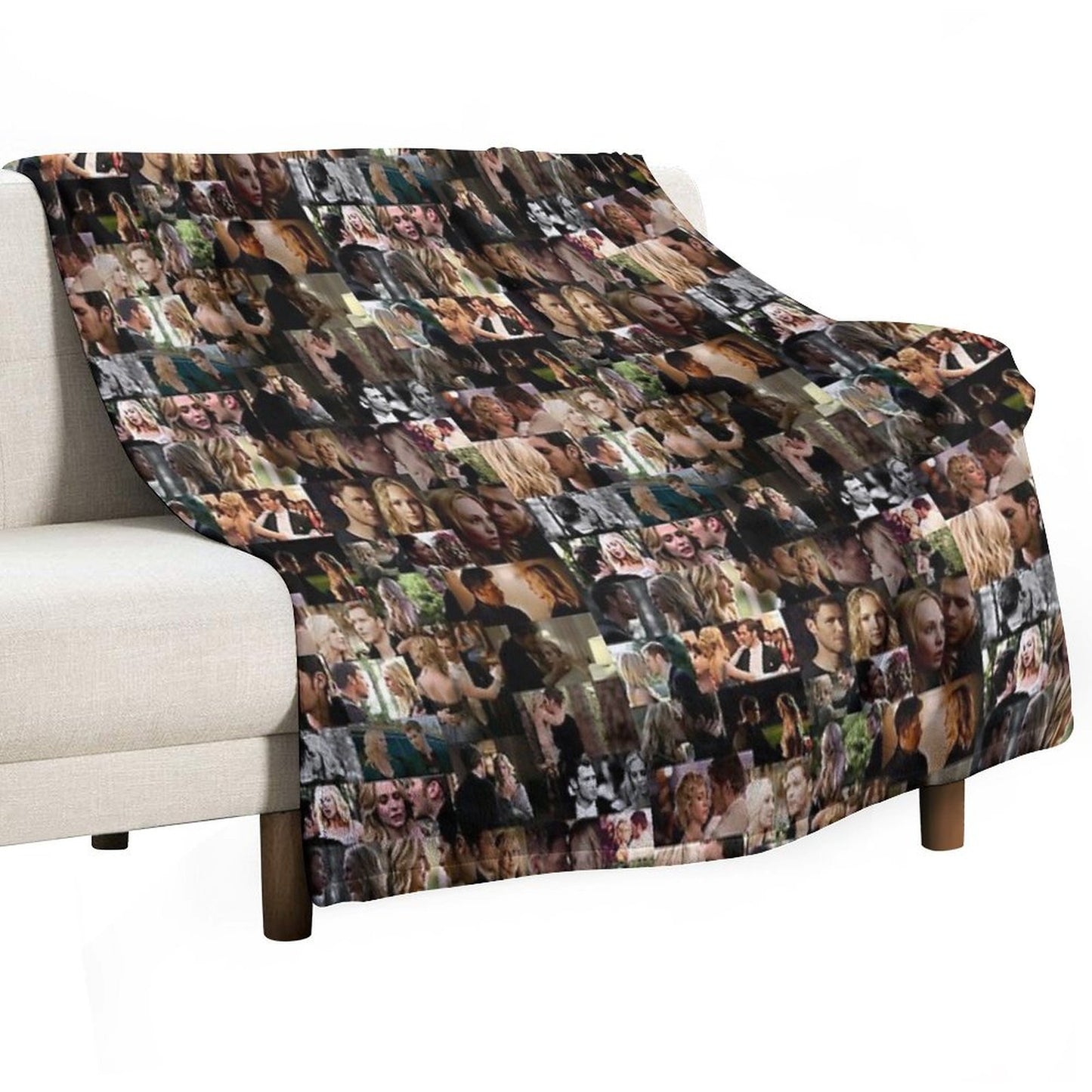Klaroline Throw Blanket