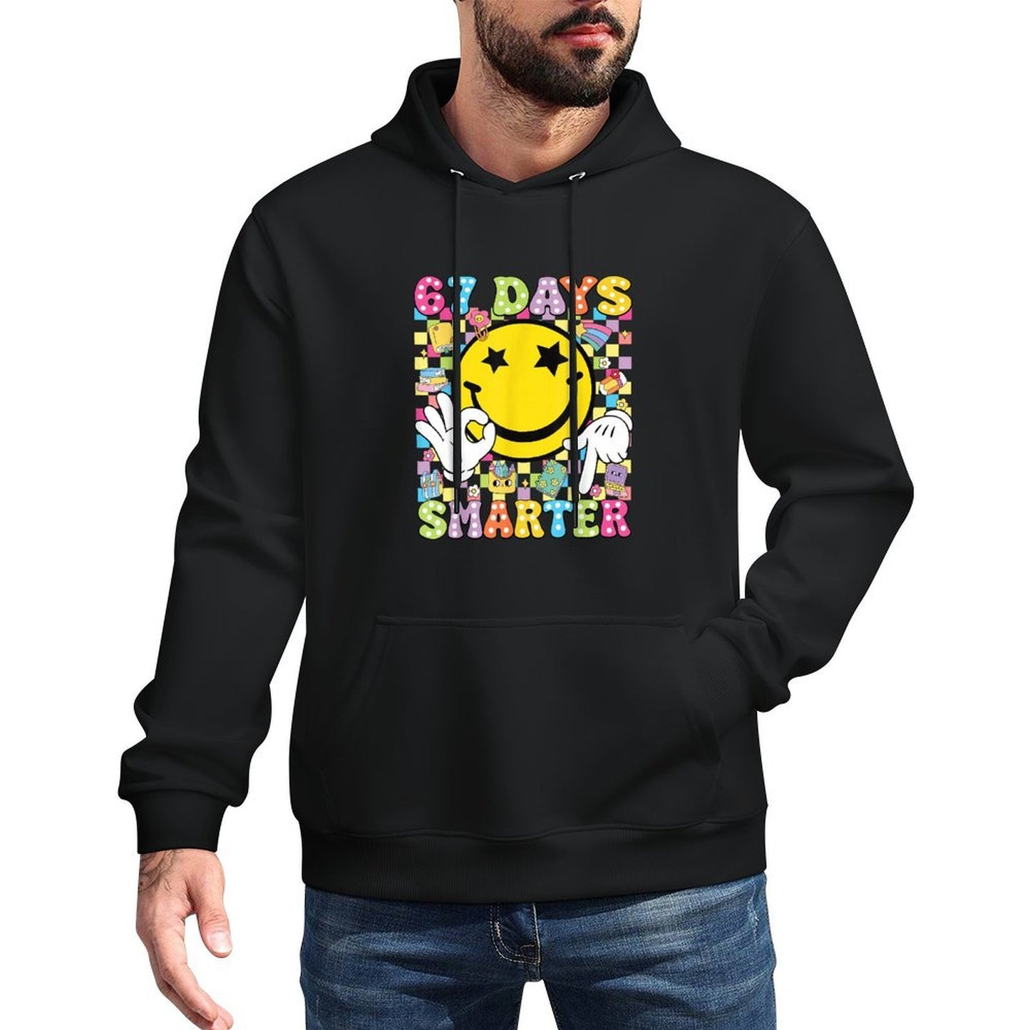 67 Days Smarter Funny Six Seven 67 Meme Teacher Students Layering Staple Hoodie