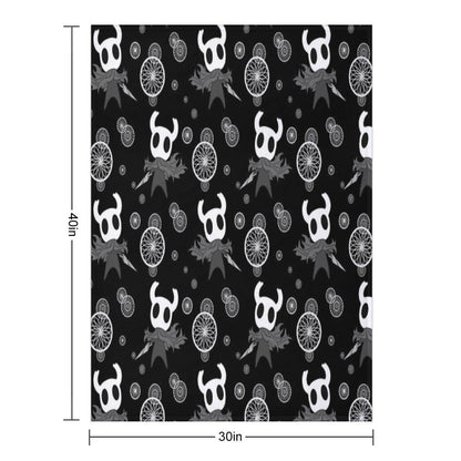 Hollow Knight Pattern Throw Blanket