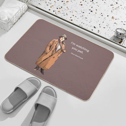 DCI Vera Stanhope I'm Watching You Pet. Bath Mat