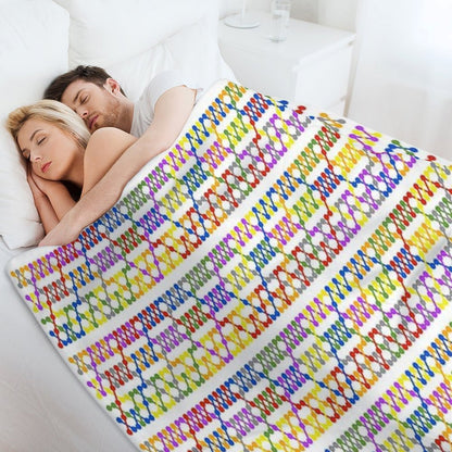 Bell Ringer Stedman Triples Bell Ringing Method Throw Blanket