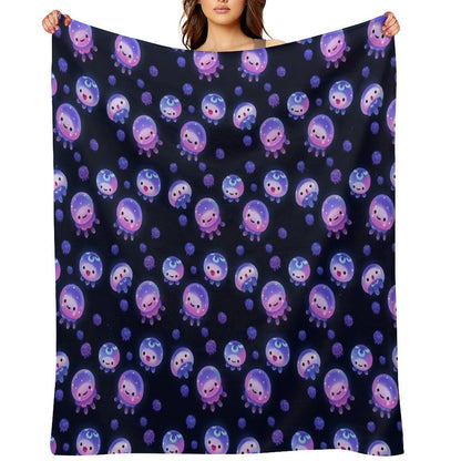 Baby Jellyfish Throw Blanket
