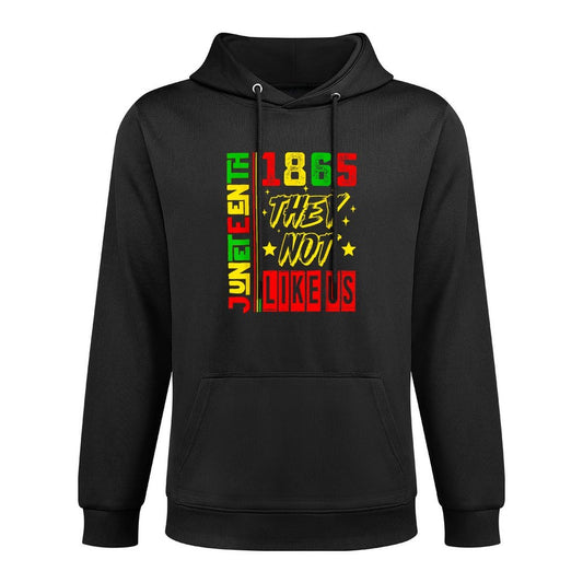 They Dont Like Us Freedom Black History Juneteenth 1865 Kangaroo Pocket Hoodie