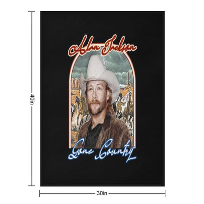 Alan Jackson Throw Blanket