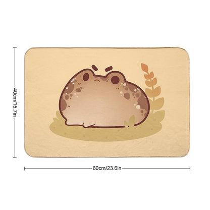 Grumpy Desert Rain Frog Bath Mat