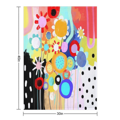 Tú Eres Mi Refugio Y Mi Verdad - Ruth Fitta-Schulz Throw Blanket