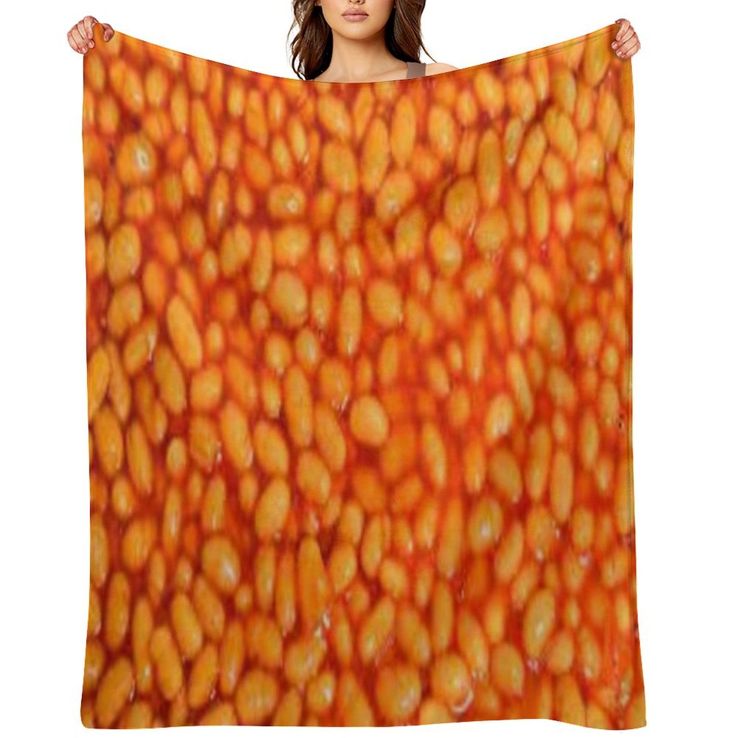 Baked Beans Throw Blanket