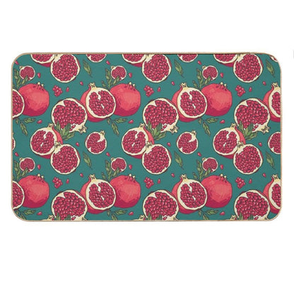 Juicy Pomegranate Fruits Bath Mat