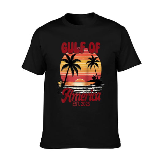 Gulf Of US America Est. 2025 Raglan Baseball T-Shirt