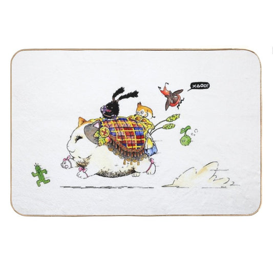 To Adventure! Bath Mat