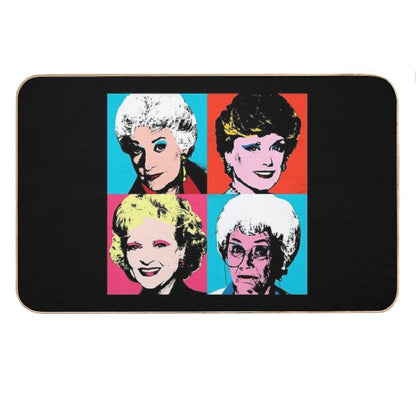 Golden Warhol Girls Bath Mat