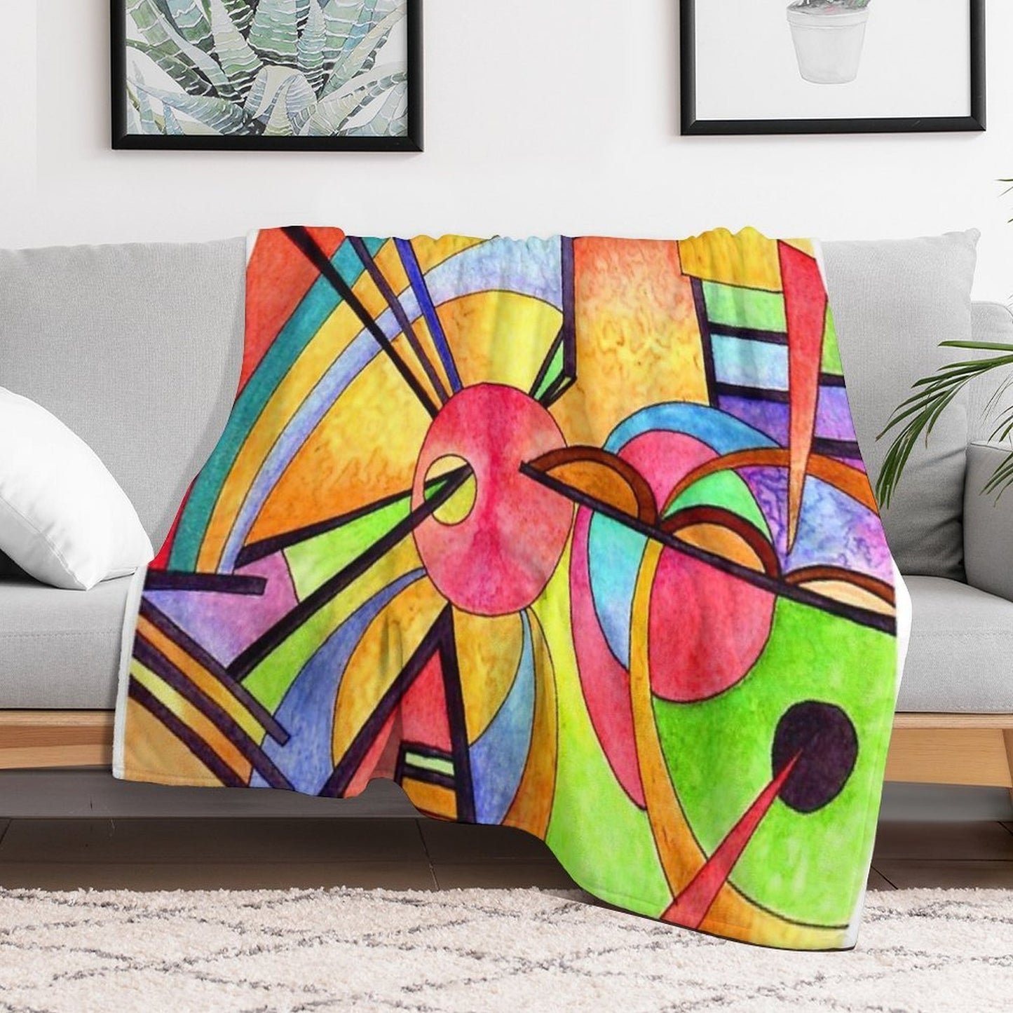 Wassily Kandinsky Throw Blanket