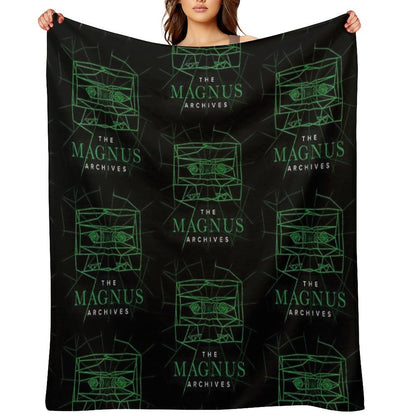 [Transparent] The Magnus Archives Logo (Season 5) Throw Blanket