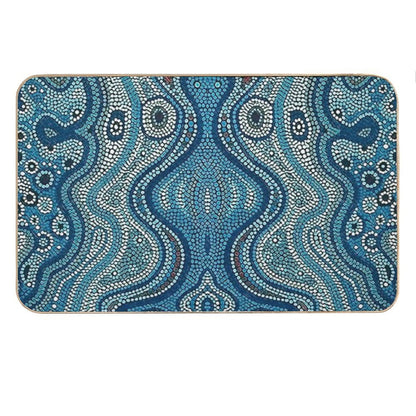 Australian Aboriginal Art Bath Mat