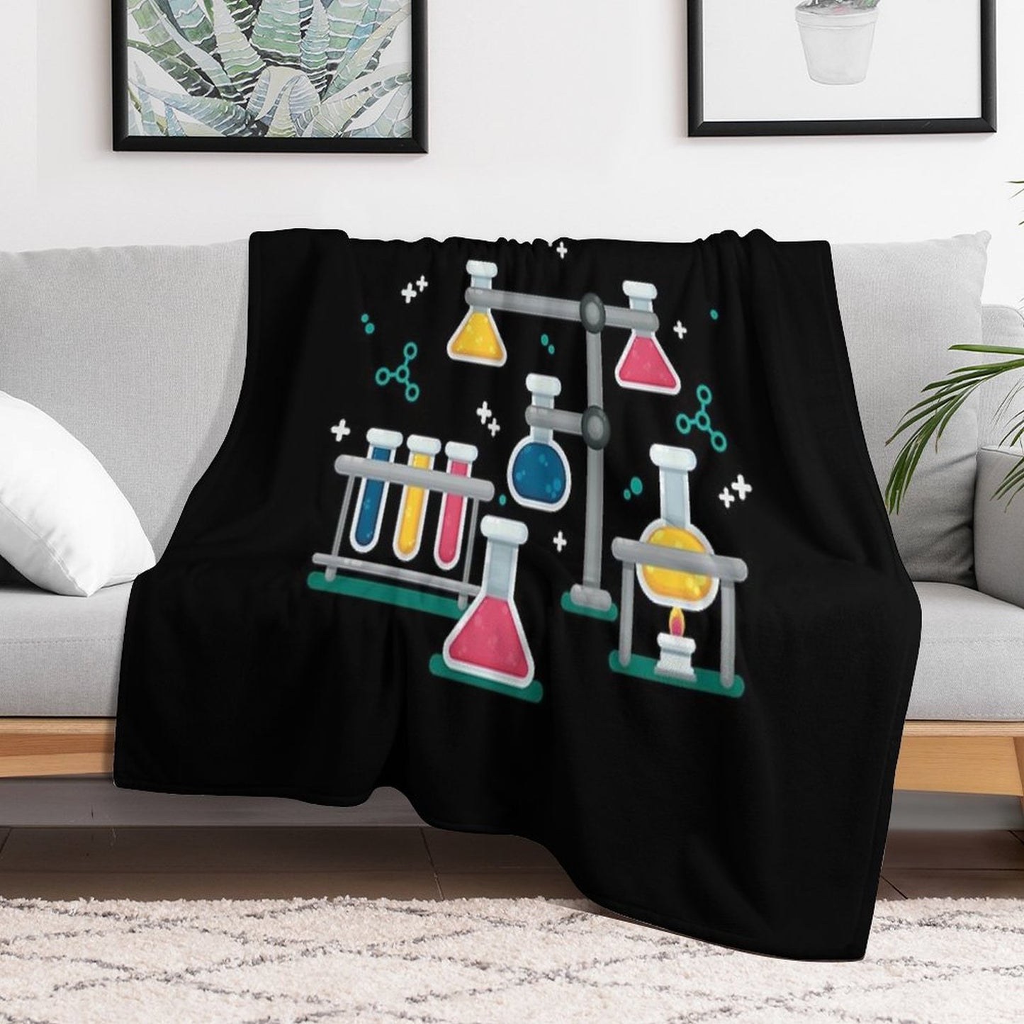 Amazing Chemistry Throw Blanket