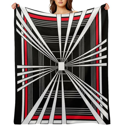 Tesla Plaid Mode Throw Blanket