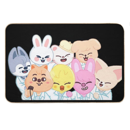 SKZOO Stray Kids Bath Mat