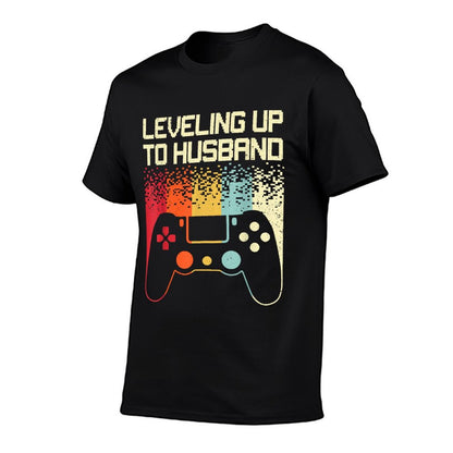 Cool Future Husband For Men Boys Groom To Be Bachelor Gamer T-Shirt