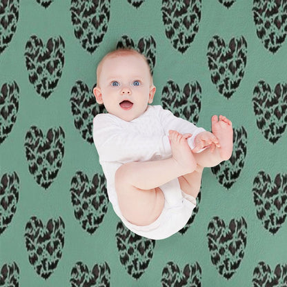 Bat Heart Throw Blanket
