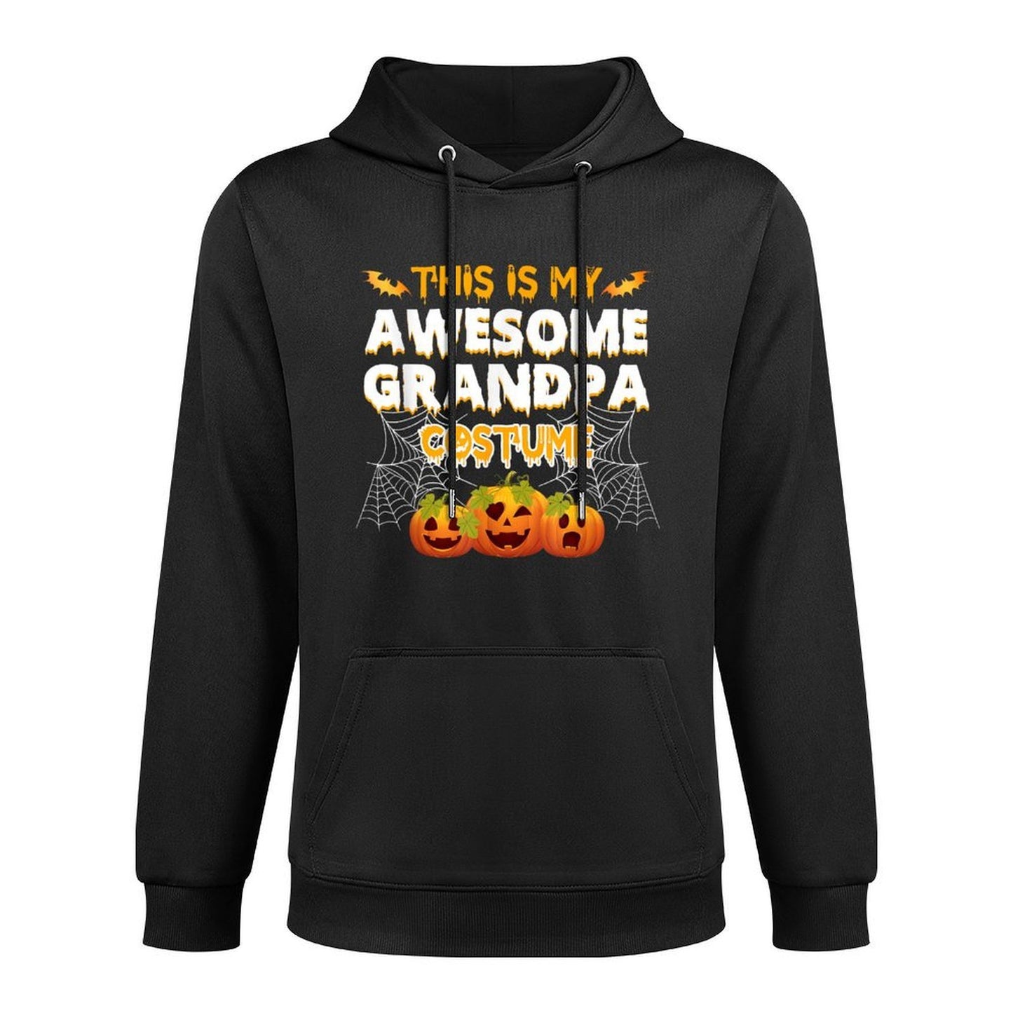 This Is My Awesome Grandpa Costume Halloween Gift Moisture-Wicking Hoodie