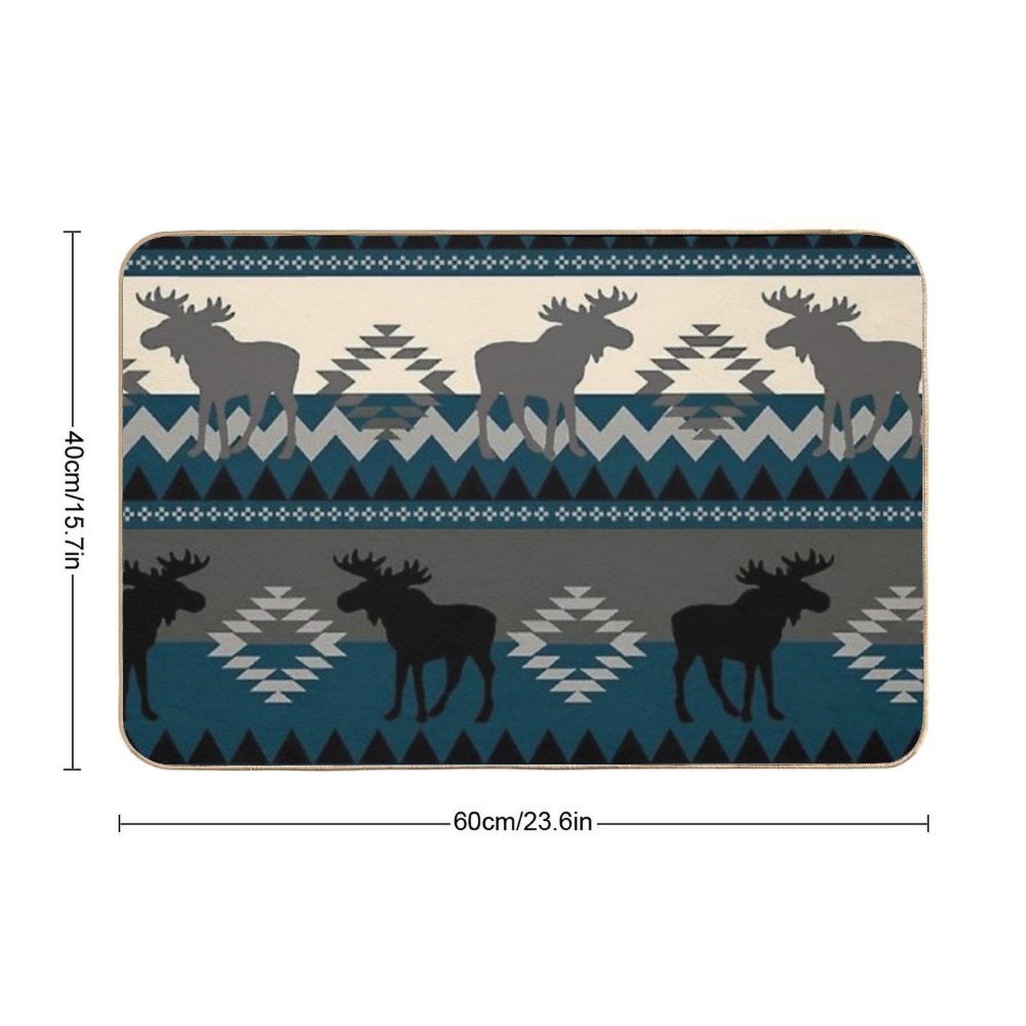 Moose Design Bath Mat