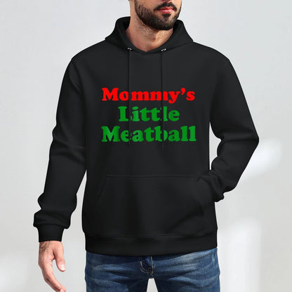 Couple Mommys Little Meatball - Daddys Little Meatball Layering Staple Hoodie