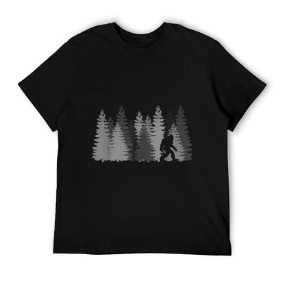 Bigfoot in The Forest Sasquatch Yeti T-Shirt