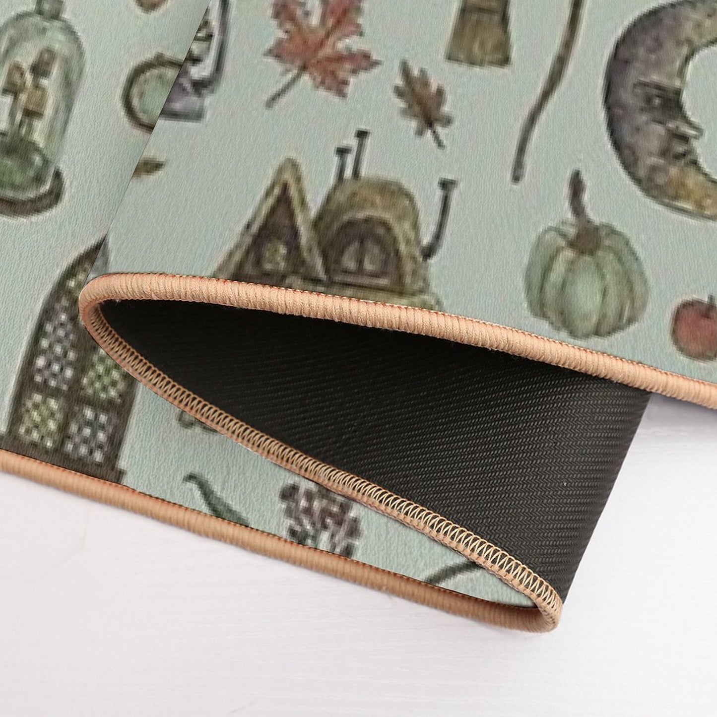 Green Cozy Crone Bath Mat