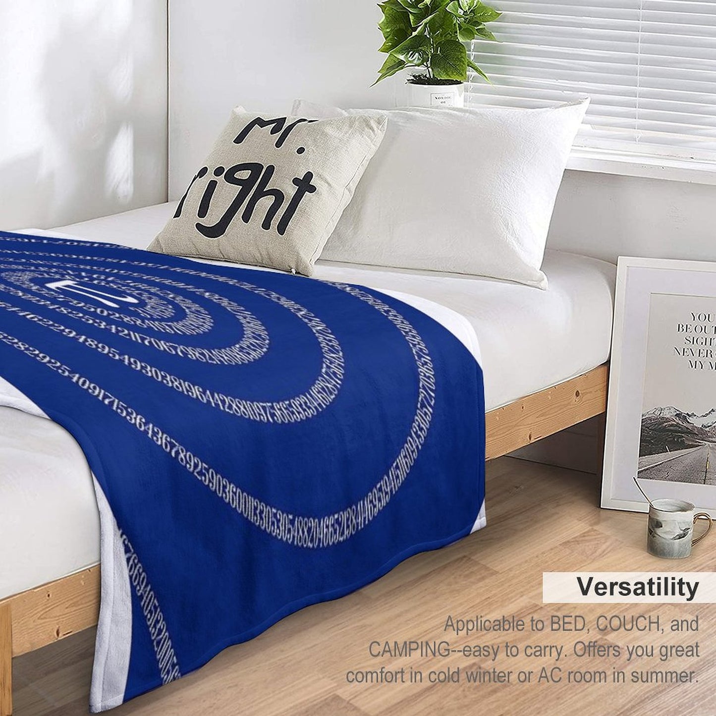 A S Pi Ral ... Throw Blanket