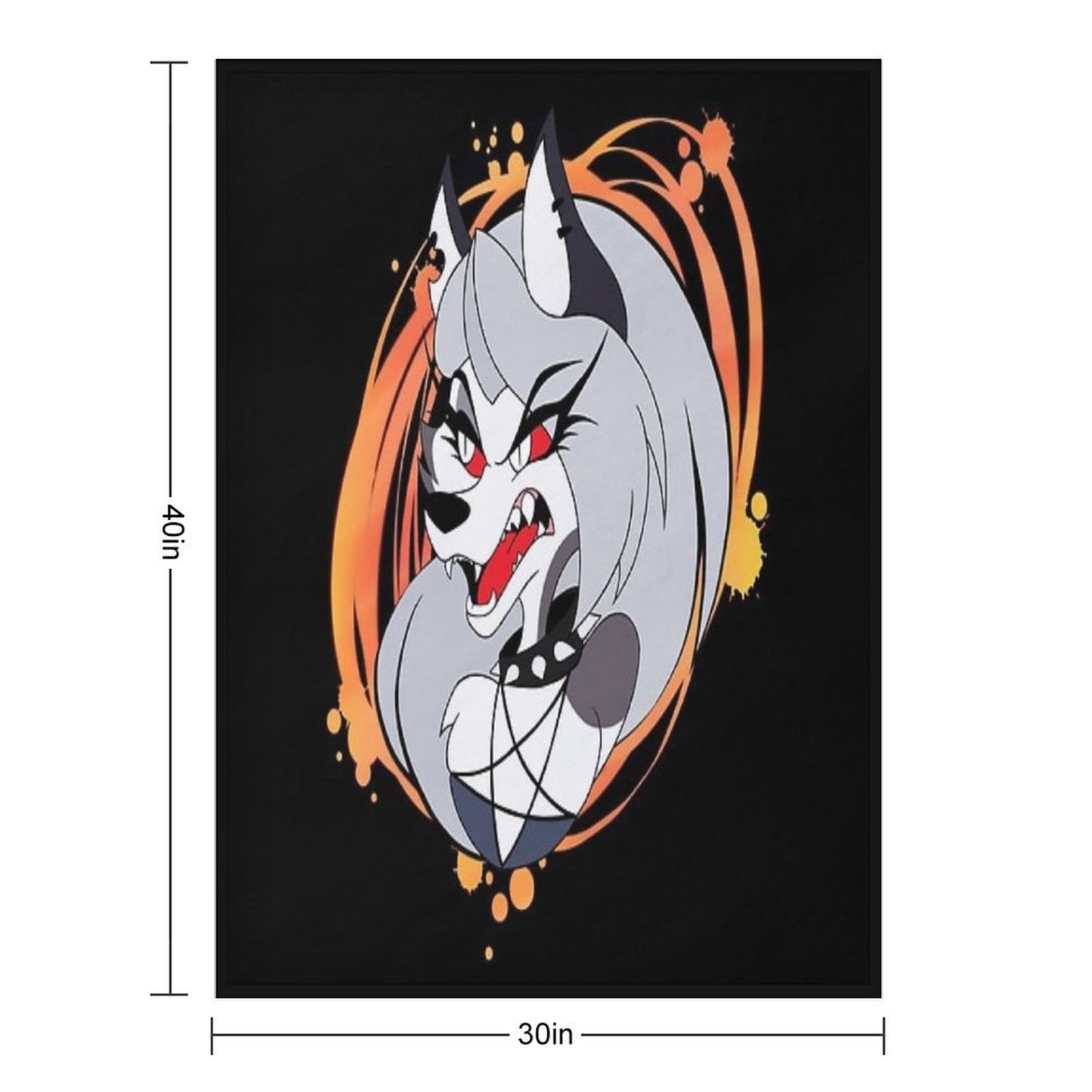 Loona Throw Blanket