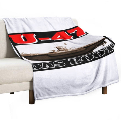 Das Boot U-47 Throw Blanket