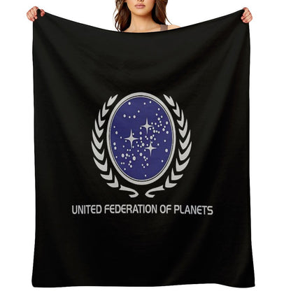 United Federation of Planet Throw Blanket