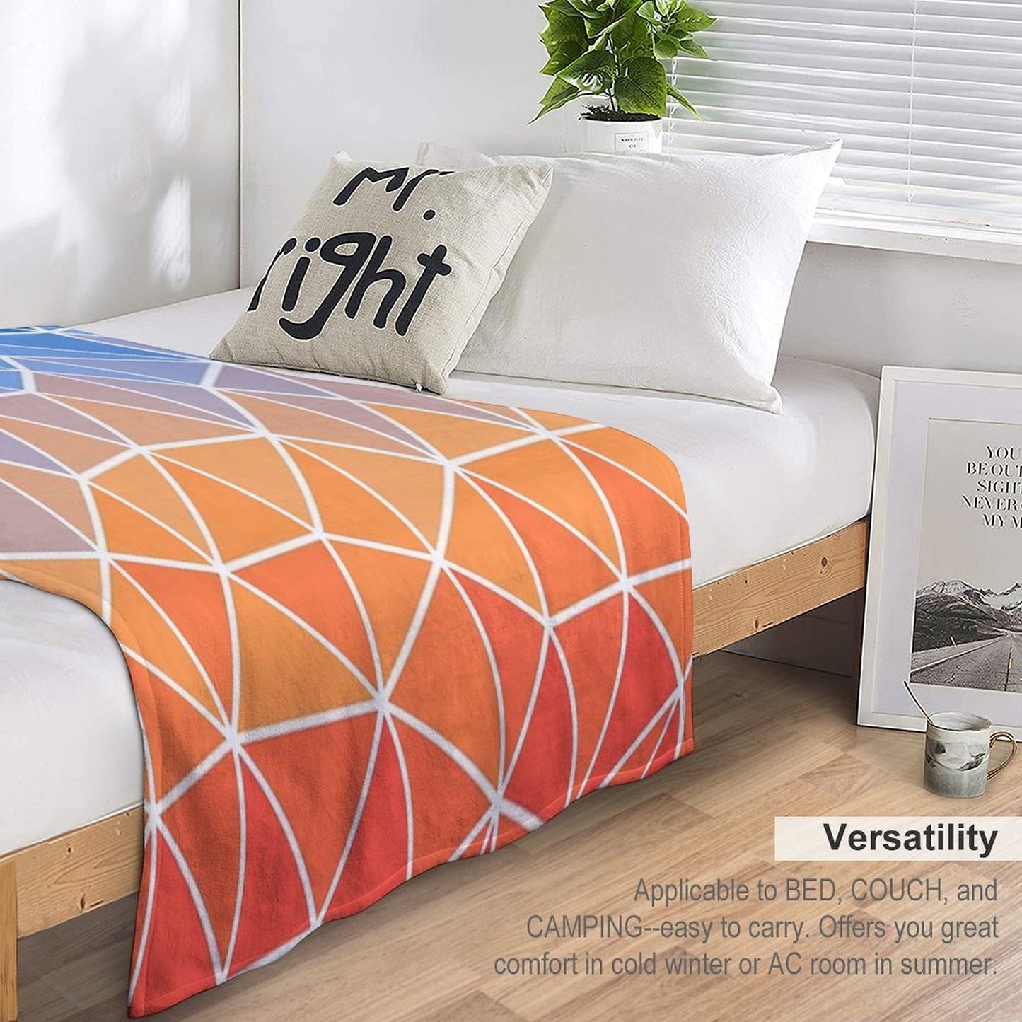 Sunrise Throw Blanket