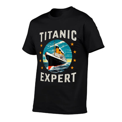 Titanic Expert Funny RMS Titanic Birthday Merch Kids Boys T-Shirt