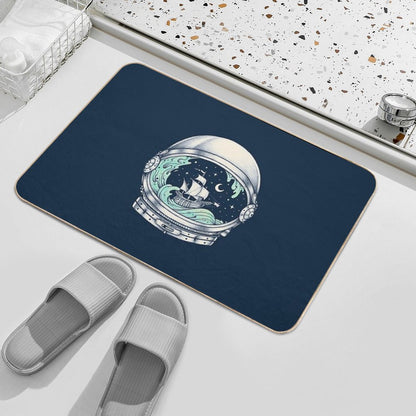 Spaceship  Toxin-Free Bath Mat