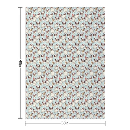 PUGLAND Throw Blanket